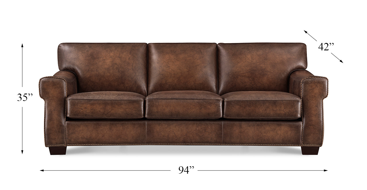 Capri Leather Sofa Collection